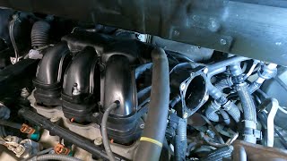 2013 Toyota Higlander 3.5 intake manifold removal tip! Spark plug replacement!