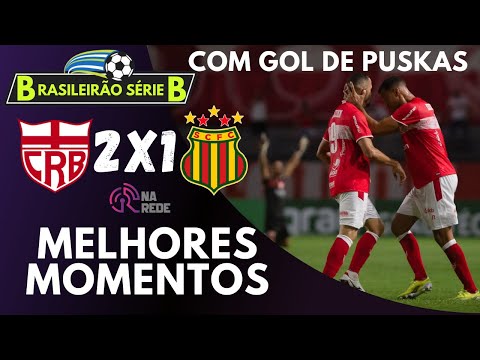 CRB 2 X 1 SAMPAIO CORREA GOLS E MELHORES MOMENTOS SÉRIE B  RODADA 6 - GOLAÇO DE ANSELMO RAMON