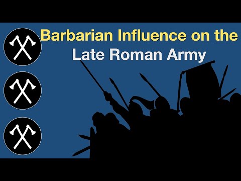 How Barbarized was the Late Roman Army? Weapons Burials, Barbarian Influence, & Militarization