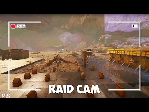 Raid Cam Accidently Caught A Guy Raiding Someone From Inside On Ark MTS!
