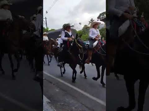 video dé Cabalgata 🏇🏾🏇🏾 hoy domingo 🏇🏾🏇🏾 en homenaje a Las madres en Puerto Valdivia Antioquia 👏🏾