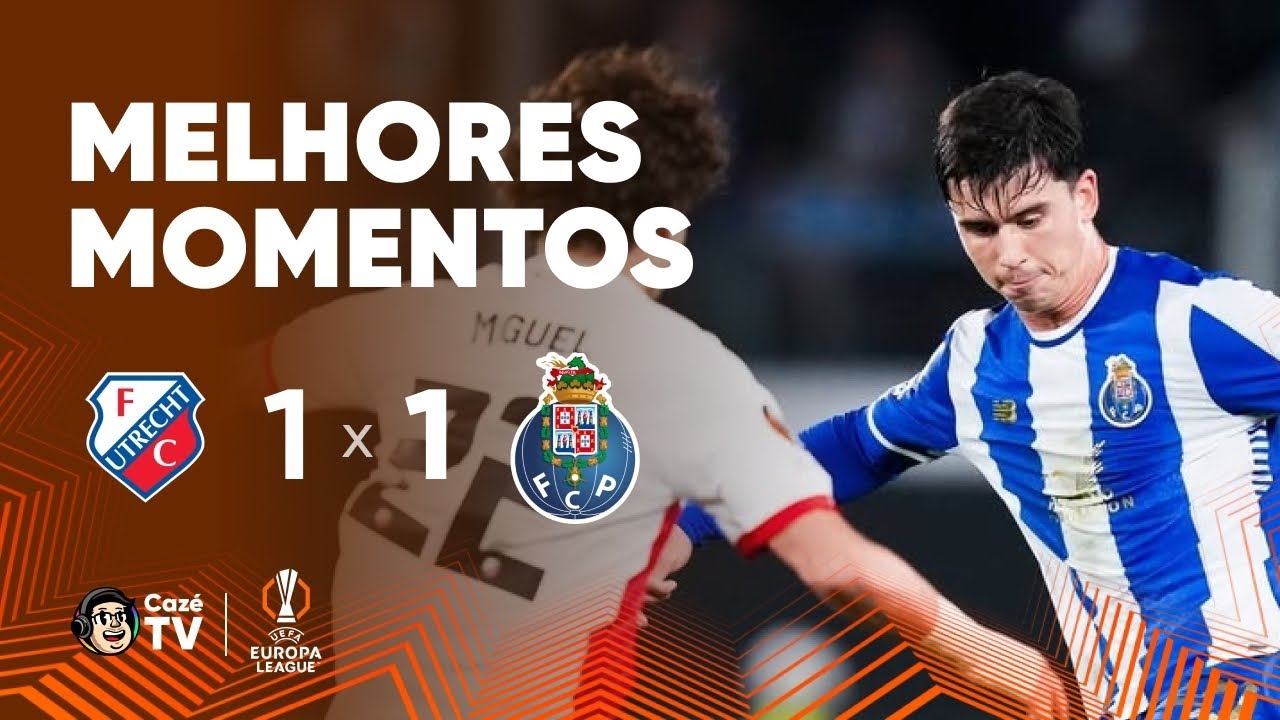 MELHORES MOMENTOS: UTRECHT 1 X 1 PORTO | UEFA EUROPA LEAGUE 25/26 | 4ª RODADA