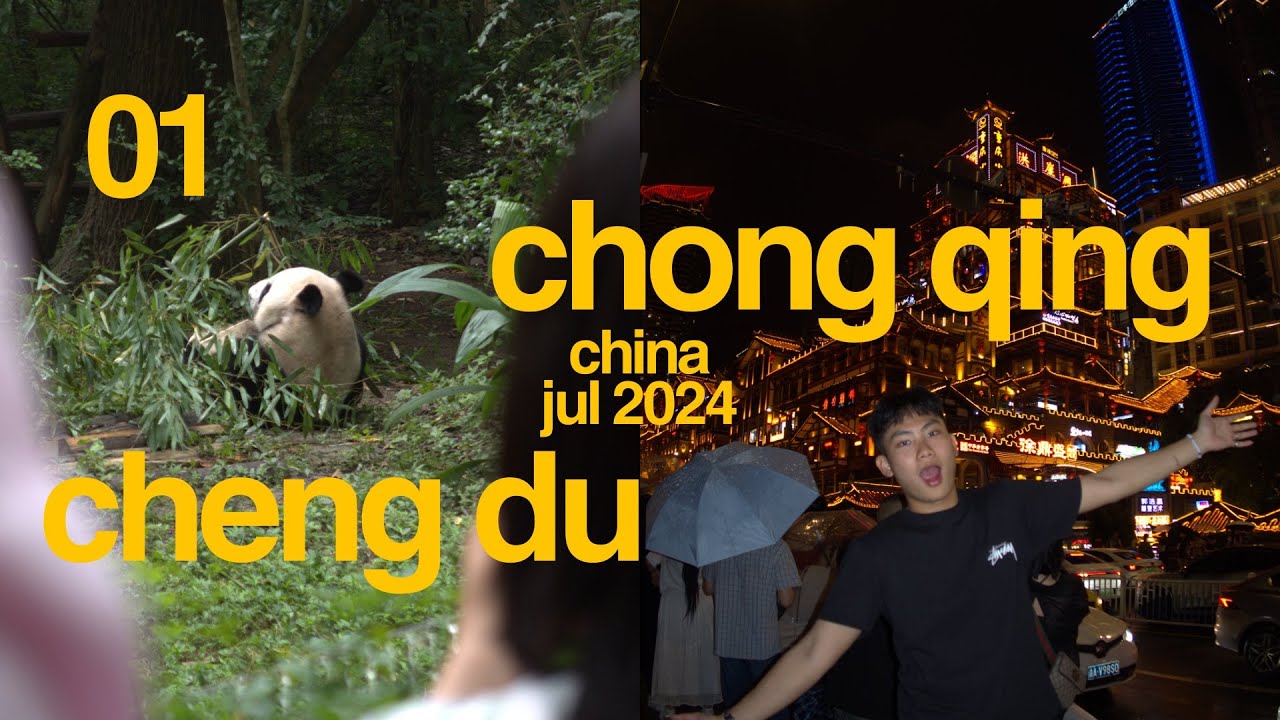 5 days in chengdu and chongqing 🇨🇳