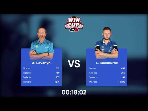 18:30 Nazar Tretiak 3-0 Mykola Halynskyi West 3 WIN CUP 03.12.2022 | TABLE TENNIS WINCUP