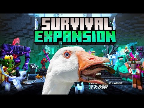 GooseGoHONK - Minecraft Survival Expansion Gameplay