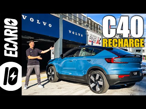 VOLVO C40 RECHARGE 👉 E-Auto-Vorstellung PLUS Unterschiede zum XC40