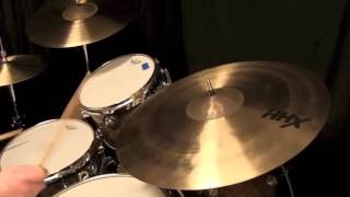 Video thumbnail for Sabian 21'' HHX Groove Ride by The Drum Shop - Portland, Maine