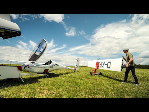 Rigging my High Performance Electric Glider with One Person