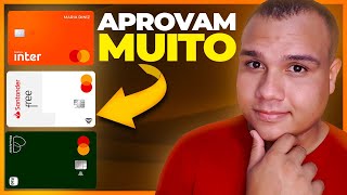 APROVANDO AGORA! 3 cartões de crédito que estão APROVANDO MUITO!