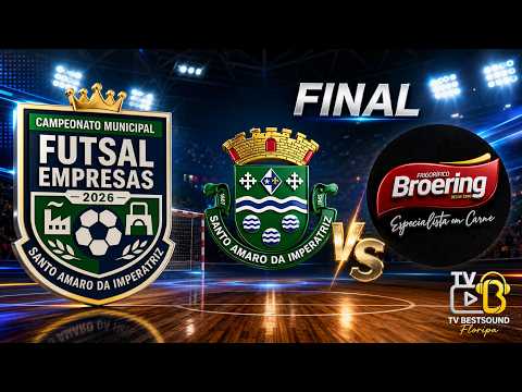 PREFEITURA SAI X FRIGORÍFICO BROERING | SEX | 20H | FINAL FUTSAL EMPRESAS | AO VIVO COM IMAGENS