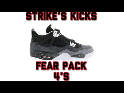 Fear Pack 4s - Strike's Kicks
