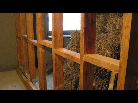 Strawbale Vlog 53 - konstrukcja ścianki z gliny lekkiej ubijanej