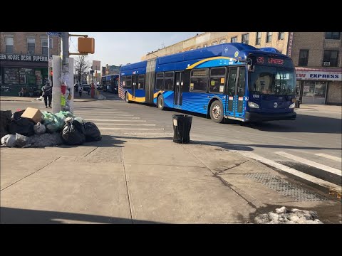 MTA Bus: 2018 New Flyer XN60s {1079} {1088} @ McDonald Avenue