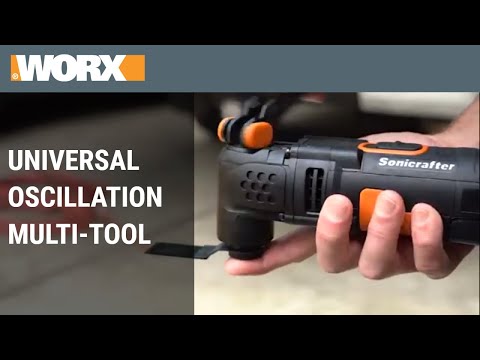 Universal Oscillation Multi-Tool | WORX Sonicrafter