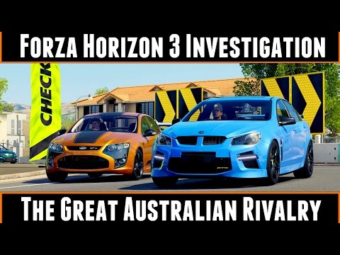 Forza Horizon 3 Investigation The Great Australian Rivalry