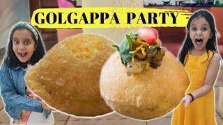 GOLGAPPA Challenge | गोलगप्पा पार्टी  #funny #Kids