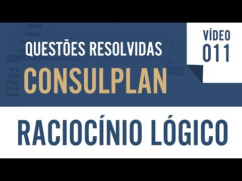 Raciocínio Lógico - Questão de Prova Resolvida CONSULPLAN - 011