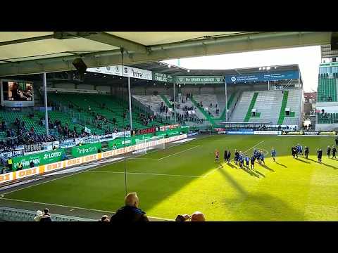 SpVgg Fürth - DSC Arminia Bielefeld 2:4 (0:2) (Choreo + Support) | StadionVlog