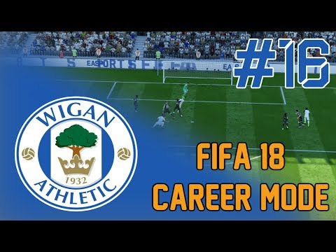 FIFA 18 WIGAN CAREER MODE - EP16 - BROKEN GOALKEEPER!