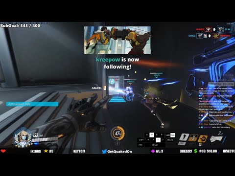 Overwatch Rollout Doomfist God GetQuakedOn Top Ranked Doomfist Gameplay