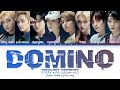 Stray Kids DOMINO English Ver Lyrics Color Coded Lyrics