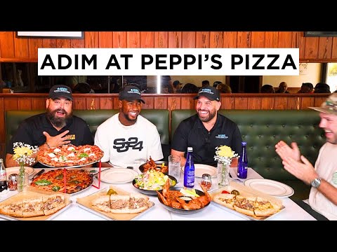 ADIM Tasting Peppi's Pizza LIVE with Jonnu Smith and AMG