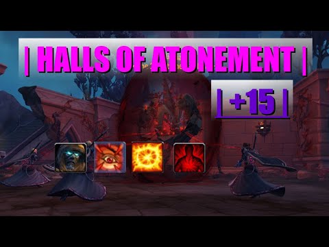 +15 Halls of Atonement | Balance Druid PoV | Mythic Plus Season 1 Shadowlands