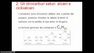 Chimica organica - idrocarburi 1
