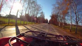 preview picture of video 'город Лобня - Drift HD 170, квадроцикл'