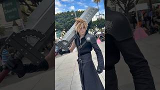 Cloud just Aura farms in front of Tifa and Aerith #shorts