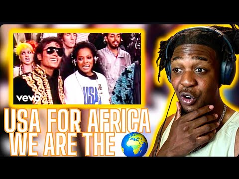POWERFUL! First Time Hearing U.S.A. For Africa - We Are the World (REACTION)