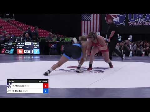 76 Kg Semis - Yelena Makoyed, Titan Mercury Wrestling Club Vs Kennedy Blades, Sunkist Kids Wrestli