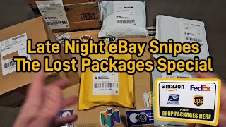 Late Night eBay SnipesThe Lost Packages Special