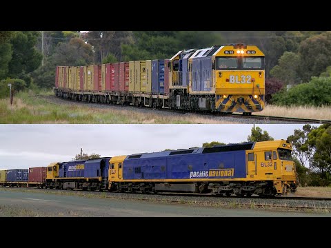 7902V Pacific National Mildura Container Train (15/12/2021) - PoathTV Australian Railways