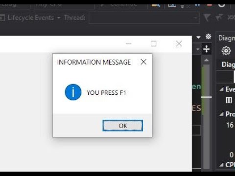 How to Capture Keys F1 to F12 on Vb.net Suppress F-LOCK Vb.Net Visual studio 2019