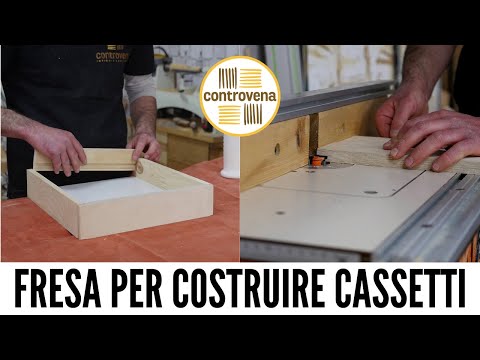 Giunzione per cassetti | Frese per legno #5 | Falegnameria, fai da te e lavorazione del legno