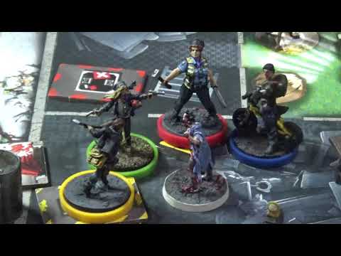 CMON Games Zombicide 2nd Edition Playthrough Mission 0 (Tutorial)