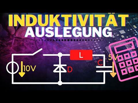 Step-Down Converter DIMENSIONIERUNG Induktivität | Grundlagen Step-Down Converter | DC-DC Wandler