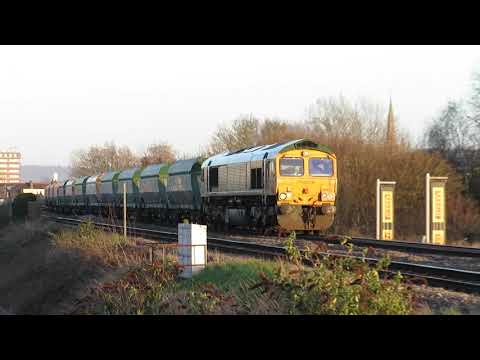 Freightliner 66617 Elstow to East Usk stone train 17/03/21