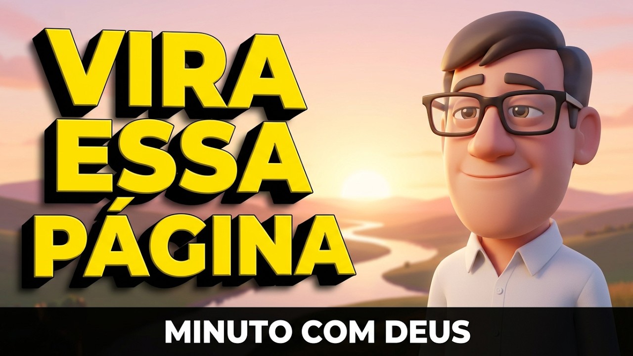 ORAÇÃO DA MANHÃ NÃO OLHE PARA O PROBLEMA, OLHE PARA JESUS  -  MINUTO COM DEUS