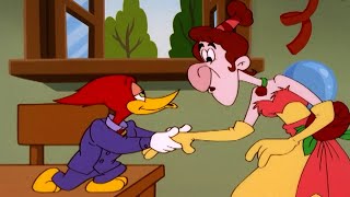 Pica-Pau Tem um Encontro com a Sra. Meany Ranheta! | Pica-Pau em Português