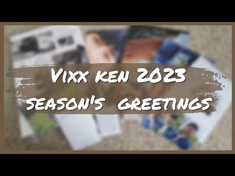 📦 a casual unboxing of VIXX 2023 Season's Greetings [Ken ver.] 📦