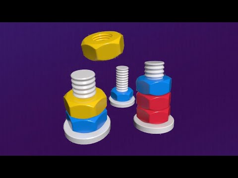 Nut Sort: Color Puzzle Games (by Guru Future Holding Limited) IOS Gameplay Video (HD)
