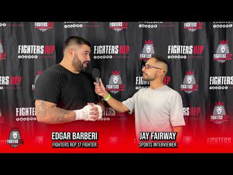 Edgar Barberi Post Fight Interview
