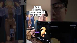 Grok Mandela effect - seahorse emoji #grok #ai