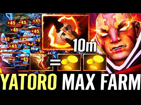 🔥 YATORO Anti Mage 10min Fury + Fast BoT MAX FARM — 1000 GPM Grandmaster 100% Legit Carry Dota 2 Pro
