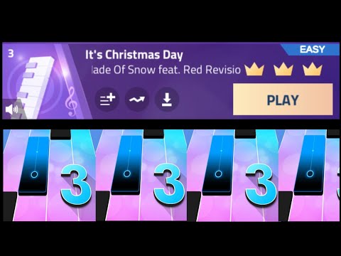 It's Christmas Day - Made Of Snow ft. Red Revision [three crown] | Magic Tiles 3™ gameplay