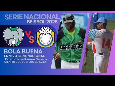 🔴EN VIVO CIENFUEGOS VS CIEGO DE AVILA  SERIE NACIONAL   13/11/2025