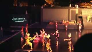 preview picture of video 'Ramayana Ballet at Prambanan Temple in Yogyakarta Part 1 2014-9-13'