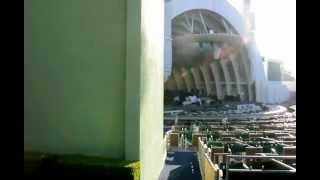 Hollywood Bowl section E obstructed view